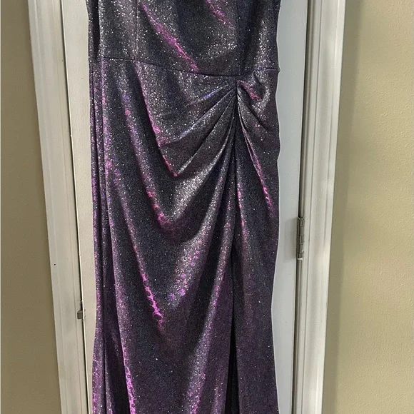 Cinderella Sparkling Purple Dress - Picture 2 of 12